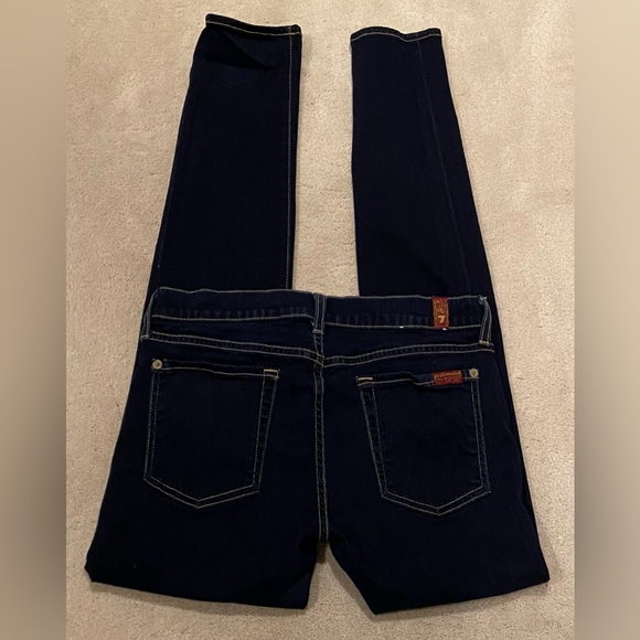 7 For All Mankind The Skinny Mid-Rise Stretch Jeans - Picture 6 of 13